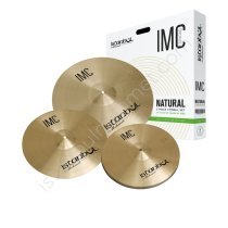 14/16/20″ 3-Piece Cymbal Set with Bag, Natural Finish