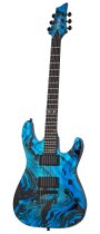 C-1 Hydro Dip Electric Guitar, Midnight Tide