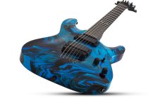 C-1 Hydro Dip Electric Guitar, Midnight Tide