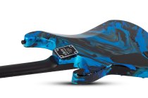 C-1 Hydro Dip Electric Guitar, Midnight Tide