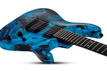 C-1 Hydro Dip Electric Guitar, Midnight Tide