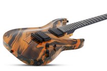 C-1 Hydro Dip Electric Guitar, Golden Eclipse