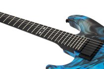 C-1 Hydro Dip Left-Handed Electric Guitar, Midnight Tide