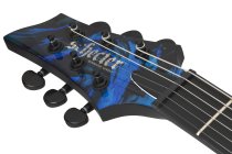 C-1 Hydro Dip Left-Handed Electric Guitar, Midnight Tide