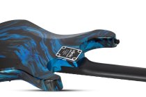 C-1 Hydro Dip Left-Handed Electric Guitar, Midnight Tide
