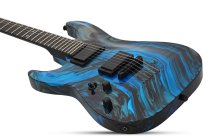 C-1 Hydro Dip Left-Handed Electric Guitar, Midnight Tide