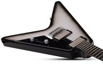 Nick Johnston USA V-1 Electric Guitar, Atomic Mercury