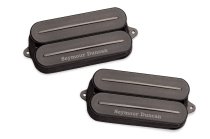 Nazgûl & Sentient Rails 6-String Humbucker Pickup Set with Alnico 8 Magnets, 4-Conductor Wiring and Black Rails
