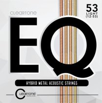 EQ Series Hybrid Metal Treated Acoustic Guitar Strings. Light (12-53)