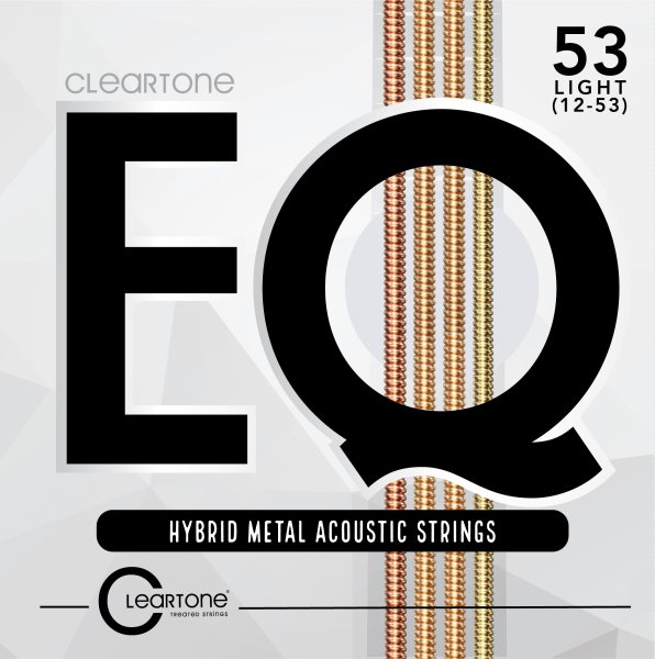 EQ Series Hybrid Metal Treated Acoustic Guitar Strings. Light (12-53)