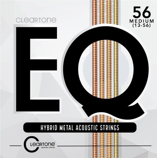 EQ Series Hybrid Metal Treated Acoustic Guitar Strings. Medium (13-56)