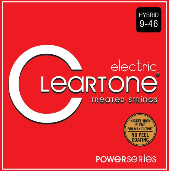 Power Series Treated Electric Guitar Strings. Hybrid (9-46)