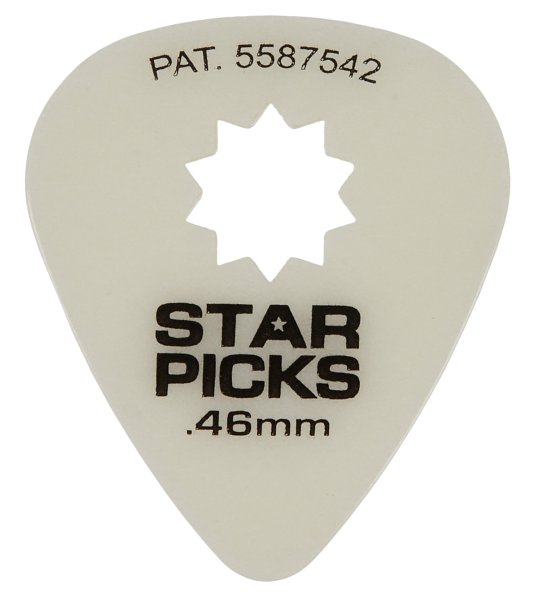 Celluloid Starpicks ThinGlow in the Dark - .46mm (12 Pack)