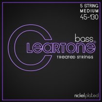 Nickel Plated Treated 5-String Bass Strings. Light (45-130)