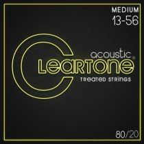 80/20 Bronze Treated Acoustic Guitar Strings. Medium (13-56)