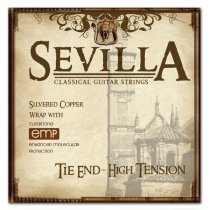 Sevilla Series Treated Nylon Classical Guitar Strings. High Tension - Tie End