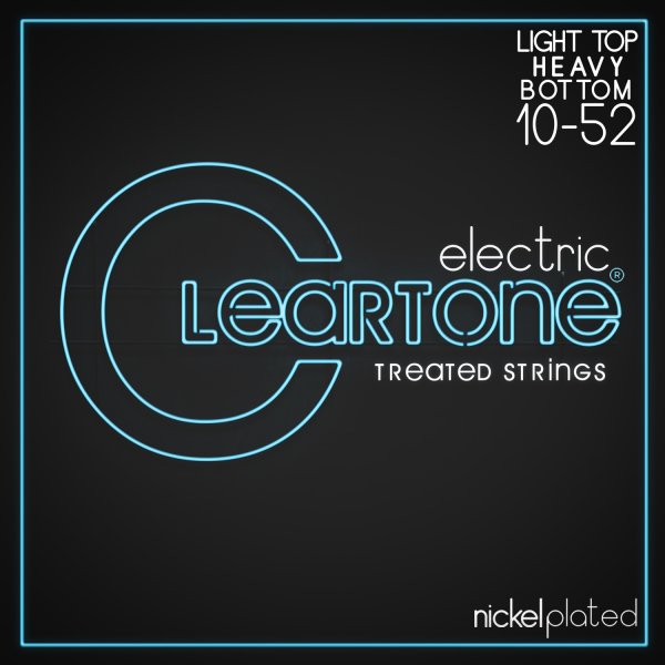 Nickel-Plated Treated Electric Guitar Strings. Light Heavy (10-52)