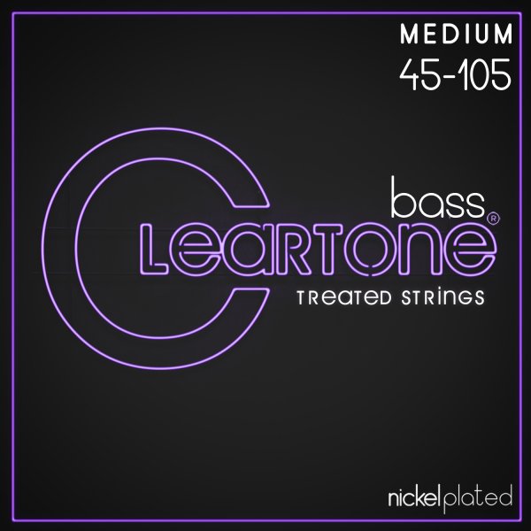 Nickel Plated Bass Strings. Medium (45-105)