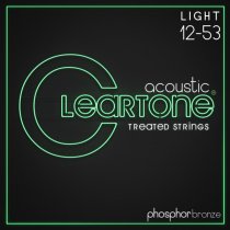 Phosphor-Bronze Treated Acoustic Guitar Strings. Light (12-53)