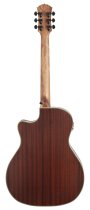 Mahogany & Flame Maple Grand Auditorium Acoustic/Electric Guitar, Ash Burst Satin