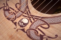 Mahogany & Flame Maple Grand Auditorium Acoustic/Electric Guitar, Ash Burst Satin