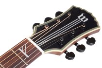 Mahogany & Flame Maple Grand Auditorium Acoustic/Electric Guitar, Ash Burst Satin
