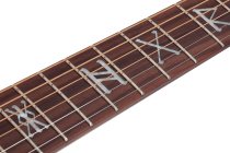 Mahogany & Flame Maple Grand Auditorium Acoustic/Electric Guitar, Ash Burst Satin