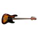 J-Style 4-String Electric Bass with Gigbag and Strap, 3-Tone Sunburst