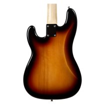 P-Style 4-String Electric Bass with Gigbag and Strap, 3-Tone Sunburst