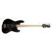 J-Style 4-String Electric Bass with Gigbag and Strap, Black