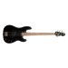 P-Style 4-String Electric Bass with Gigbag and Strap, Black