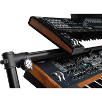 Aluminum 4-Tier Keyboard Stand, Black