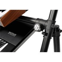 Aluminum 4-Tier Keyboard Stand, Black
