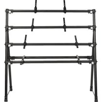 Aluminum 4-Tier Keyboard Stand, Black