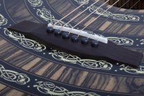 Grand Auditorium Acoustic-Electric Guitar with Pale Moon Ebony Top, Norse Dragon Bullseye