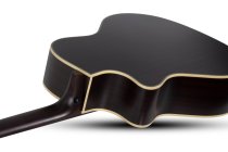 Grand Auditorium Acoustic-Electric Guitar with Pale Moon Ebony Top, Norse Dragon Bullseye
