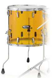 Crystal Beat 18" x 16" Floor Tom, Tangerine