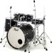 Decade Maple 5-Piece Shell Pack Drum Set, Satin Slate Black