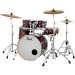 Decade Maple 5-Piece Shell Pack Drum Set, Gloss Deep Red Burst