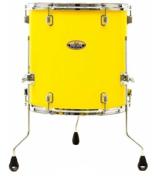 Decade Maple 14" x 14" Floor Tom, Solid Yellow