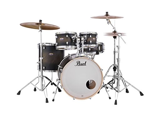 Decade Maple 22x18" Bass Drum, Satin Black Burst