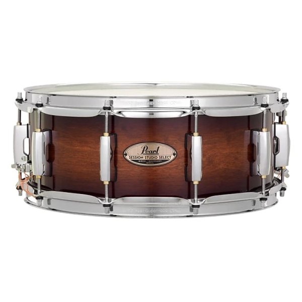 Session Studio Select Snare Drum 14" x 5.5", Gloss Barnwood Brown