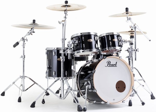 Session Studio Select Series 4-piece Drum Shell Pack, Piano Black