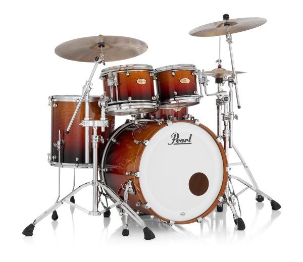 RF1 Series 4-piece Drum Shell Pack, Cherry Amber Fade