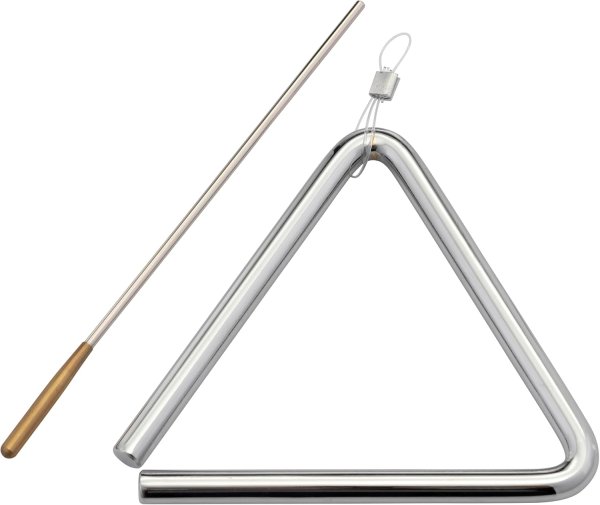 Elite Triangle With Beater, 6"