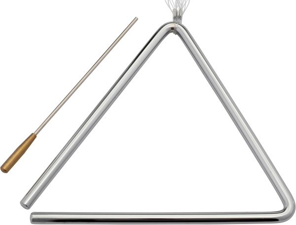 Elite Triangle With Beater, 10"