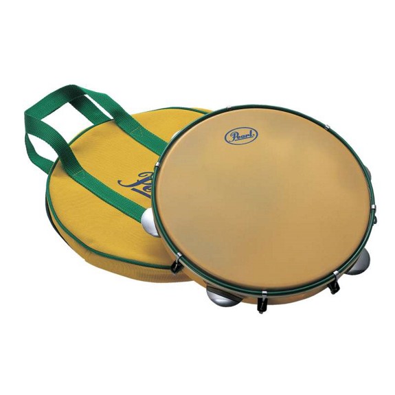 Percussion Pandeiro with Plastic Head - 12"