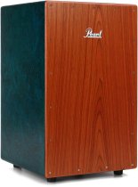 Eco-Friendly Cajon - Green with Brown Faceplate
