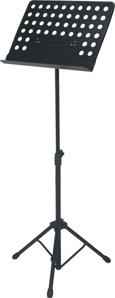 Metal Sheet Music Stand, Black