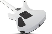 Synyster Standard Electric Guitar, Gloss White w/Black Pinstripes